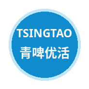 青啤优活品牌标识